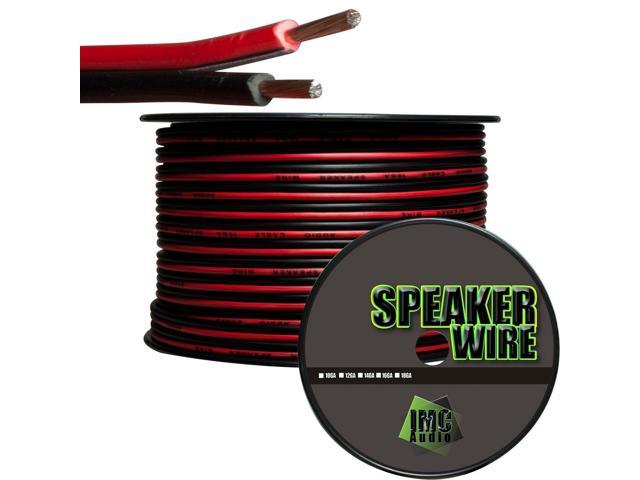 1000' Speaker Wire 16 Gauge High Quality Car or Home Audio Clear Guage IMC Audio