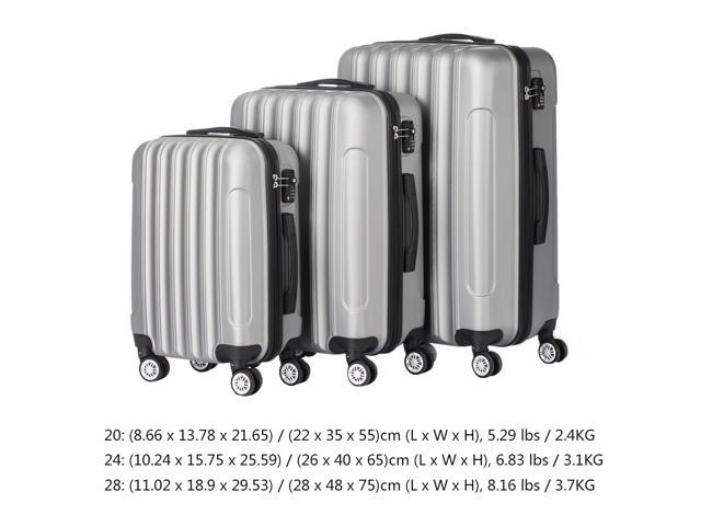 40 inch hard suitcase