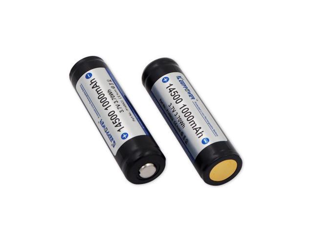 1pcs Keeppower 1000mah Protected 3 7v Li Ion Battery Keeppower P1450c2 Newegg Com