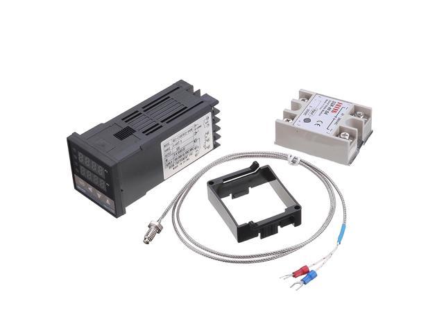 REX-C100 110-240V Digital PID Temperature Controller Kit 