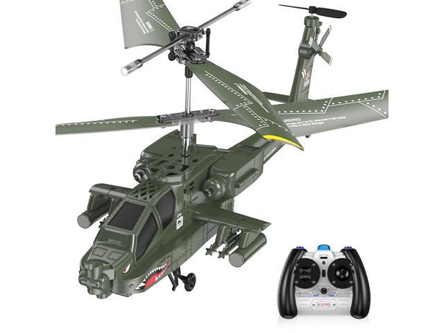 SYMA S109G 3.5CH Beast RC Helicopter RTF AH-64 Military Model Kids Toy 