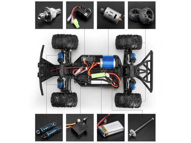 9303E 1:18  Remote Control Car 40+Km/h High Speed Off Road RC Truck 1 Battery