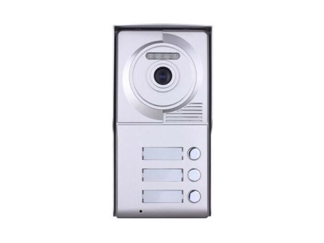 Video Intercom Lobby Unit 4-Button Door Camera for 4-wire video doorphones