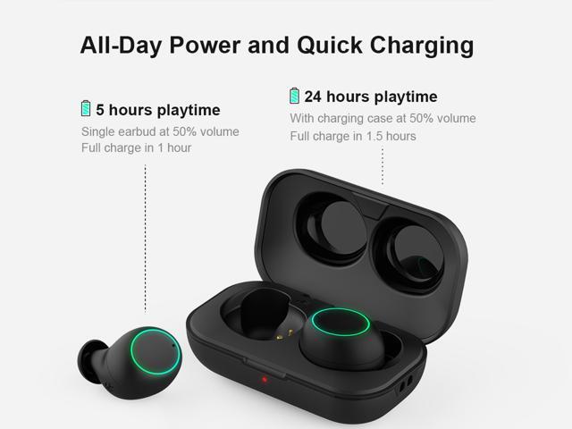 TANGMAI W2 Bluetooth Headset Wireless 