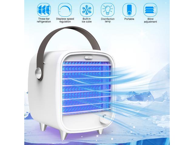 portable air cooler with ice box
