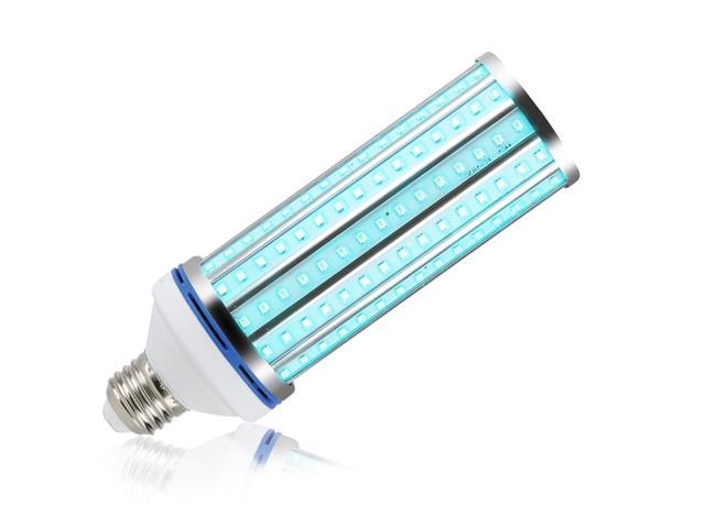 2 Pack Gjfhome UV Germicidal Lamp E27/E26 Base,Led Corn Light Bulb,Ultraviolet LED Light Tube Bulb Disinfection Lamp for Home,Restaurants,Schools,60W 