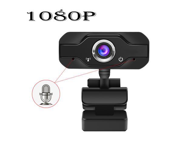 HD Webcam Built-in Dual Mics Smart 1080P Web Camera USB Pro Stream Camera for Desktop Laptops PC Game Cam For OS Windows10/8