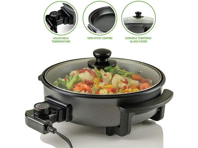 electric skillet with digital temperature control