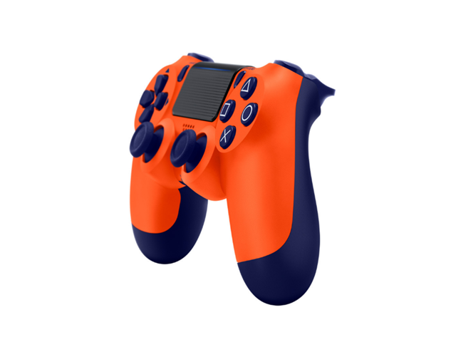 orange playstation 4 pro