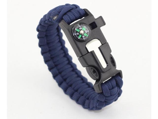 outdoor survival paracord bracelet