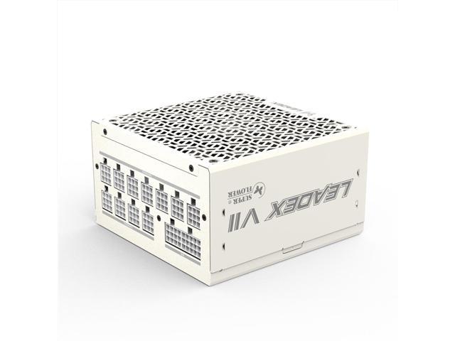 Super Flower Leadex VII XP 850W 80+ Platinum, Cybenetics Platinum, Full Modular, ATX 3.1 & PCIe 5.1, W/12VHPWR Cable (2x8pin - 16pin native cables) , Power Supply, FDB Fan, SF-850F14XP, White version