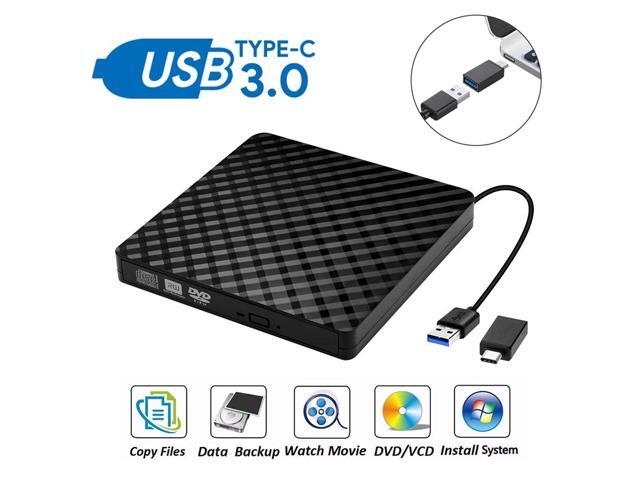 USB 3.0 External DVD Burner Writer Recorder DVD RW Optical Drive CD/DVD ROM Player MAC OS Windows XP/7/8/10