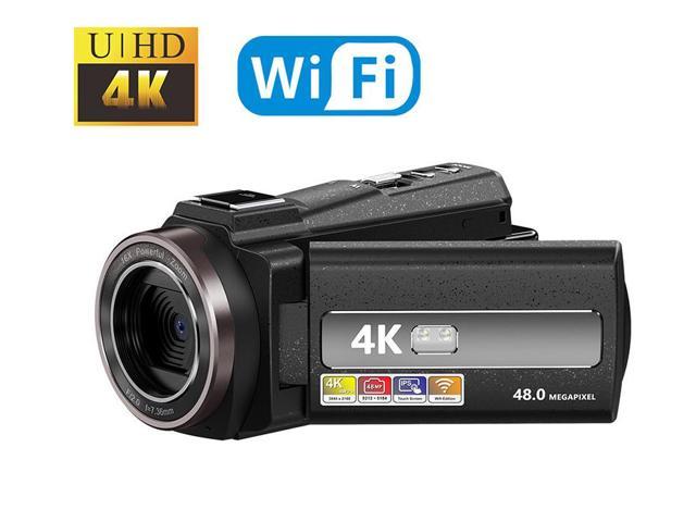 Digital WIFI Camcorder 4K Full HD 16MP DV Camcorder Digital Video Camera 270 Degree Rotation Screen 16X Night Shoot Zoom