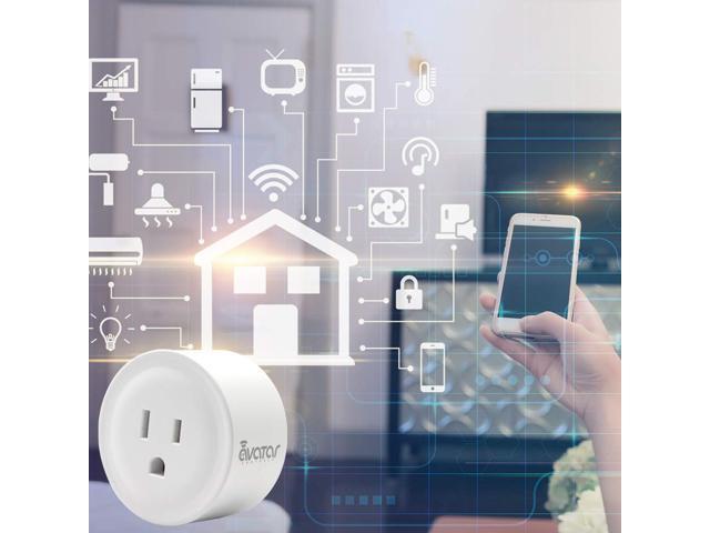 Avatar Controls Alexa Smart Plugs, WiFi Outlet Socket, Smart Outlets Remote Control Timer/On/Off Switch, Work with Google Home/IFTTT, App Control, ETL