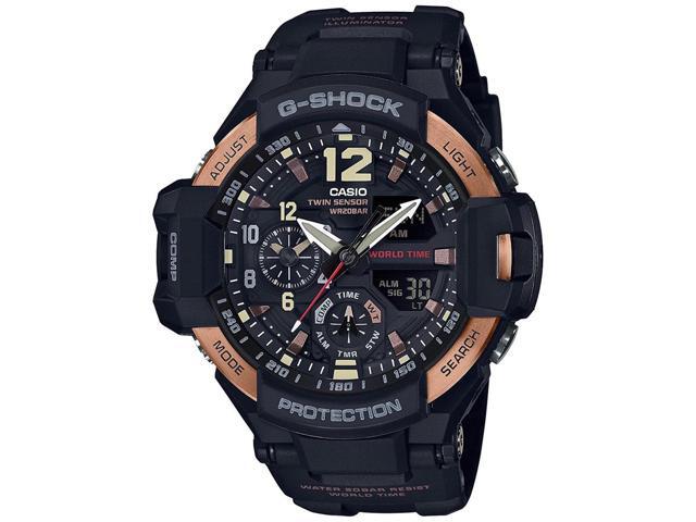 g shock black and gold watch price