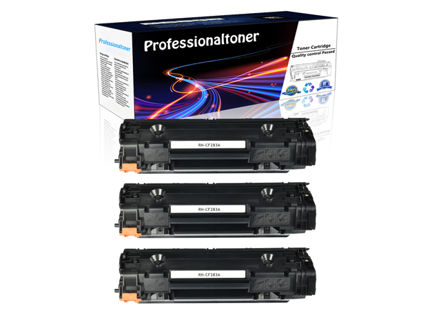 3 Pack CF283A 83A Toner For HP LaserJet Pro M125nw MFP M128fn M128fp M128fw - Newegg.com