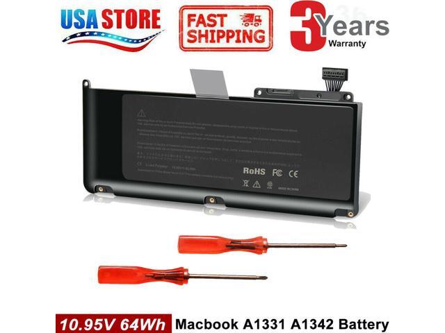 For Apple Macbook Battery A1331 63 5wh For Unibody 13 Late 09 10 Mac A1342 Newegg Com