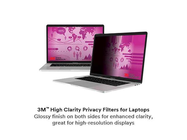 3M High Clarity Privacy Filter for 12.5 Widescreen Laptop with Comply Attachment System HC125W9B 
