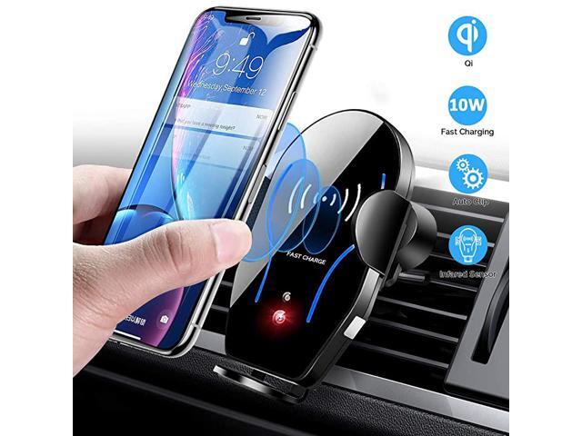 VVCAR Car Phone Mount Wireless Charger Auto-Clamping Car Wireless Charger Air Vent Dashboard Car Mount Galaxy Note10/S10/S20 SucSilver Compatible/w iPhone 11 Series/X/XR/8 Qi Car Charger 10W/7.5W VVCAR Car Phone Mount Wireless Charger Auto-Clamping Car Wireless Charger Air Vent Dashboard Car Mount Galaxy Note10/S10/S20 SucSilver Compatible/w iPhone 11 Series/X/XR/8 Qi Car Charger 10W/7.5W