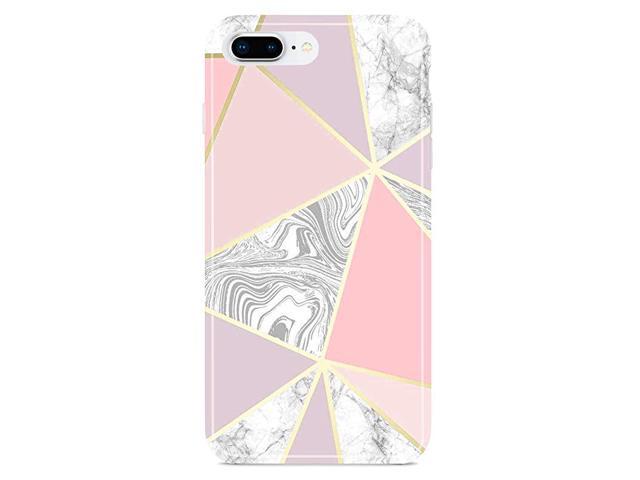 Iphone 8 Plus Case Iphone 7 Plus Case Cute Phone Case Girls Women Pretty Marble Design