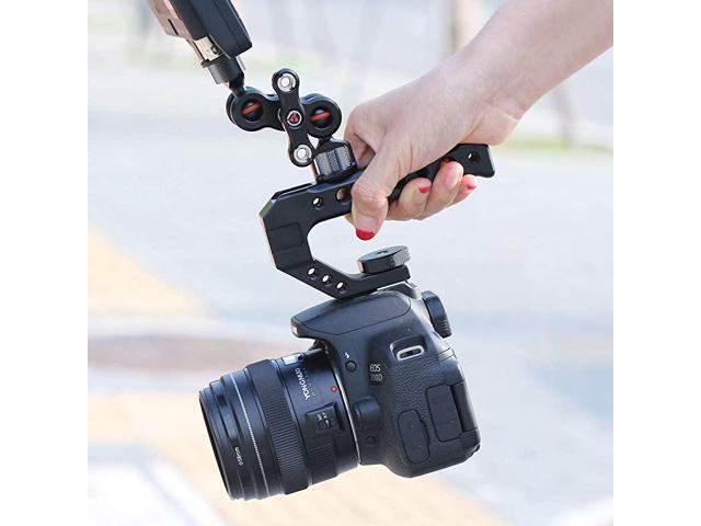NEEWER Camera Top Handle Grip, Universal Hot Shoe Grip For Low Angle