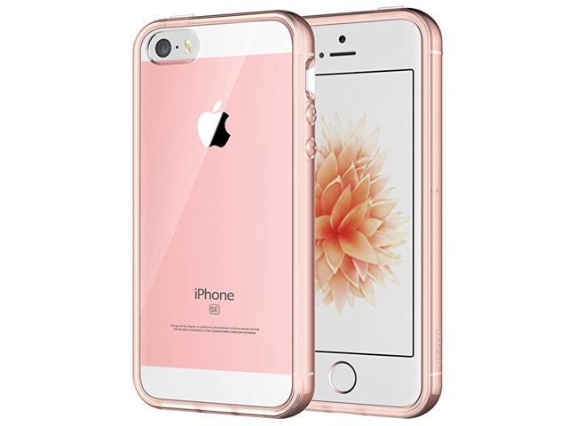 Case For Iphone Se 16 Not For Iphone 5s And Iphone 5 Shockproof Bumper Cover Anti Scratch Clear Back Rose Gold Newegg Com