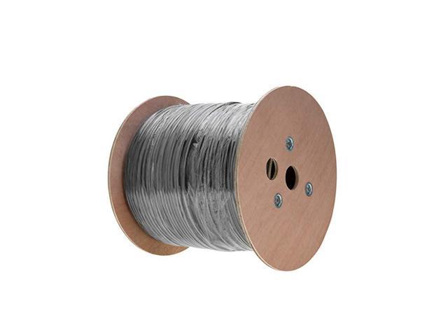 Cables Direct Online CAT6 1000FT Outdoor 23 AWG 550MHz Cable FTP Wire Solid Direct Burial UV Shielded 1000FT, FTP