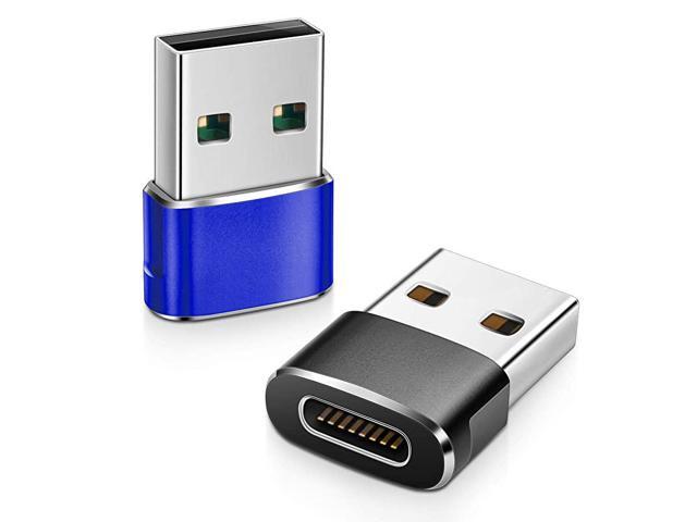 USB C Female to USB Male Adapter 2 Pack Upgraded VersionType C to USB A ...