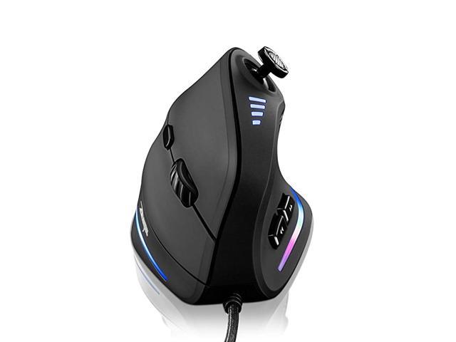 Mouse with 5 D Rocker TRELC Ergonomic Mouse with 10000 DPI11