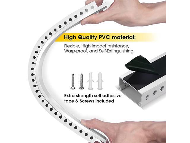 Cable Raceway Kit Cable Management System Kit Open Slot Wiring Raceway