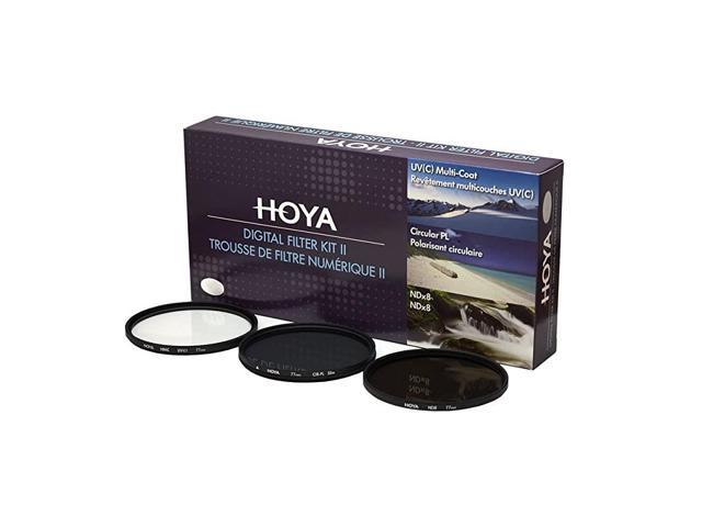 62mm HMC UVCircular Polarizer ND8 3 Digital Filter Set with Pouch