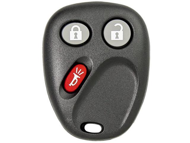 Keyless2Go Keyless Entry Car Key Replacement for Vehicles That Use 3 Button 15732803 KOBUT1BT 