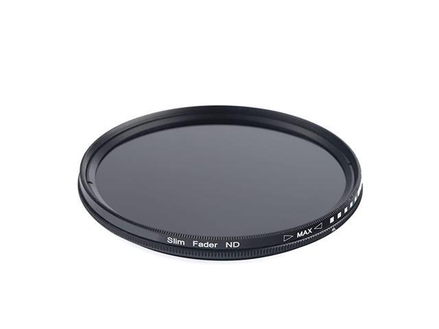 Variable Neutral Density Slim Filter ND ND2 to ND400 Filter for Canon Nikon Sony Sigma Fujifilm Fuji FUJINON Carl Zeiss Lens... 