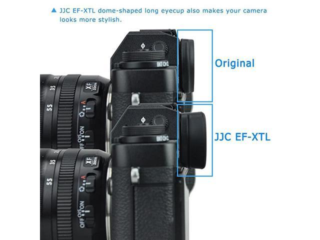 JJC Soft Eyecup Eyepiece Viewfinder for FUJIFILM X-T1 X-T2 X-T3 as FUJI EC-XTL 