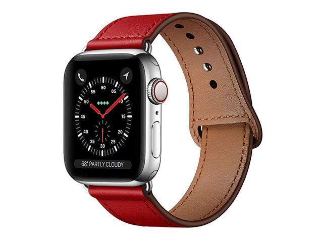 maroon apple watch band 42mm
