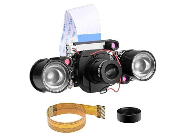 for Raspberry pi Camera Day Night Vision IRCut Video Camera 1080p HD Webcam 5MP OV5647 Sensor for Raspberry Pi RPi 4 3 B B+ 2B 3A+ 2 1 Zero W by