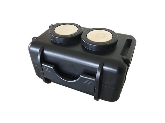 Twin Magnet GPS Tracker Case Waterproof Neodymium Magnets