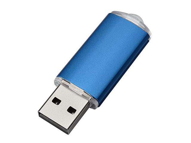 10PCS 1GB Metal Key USB Flash Drive Memory Sticks Thumb Drive Data Storage Blue 