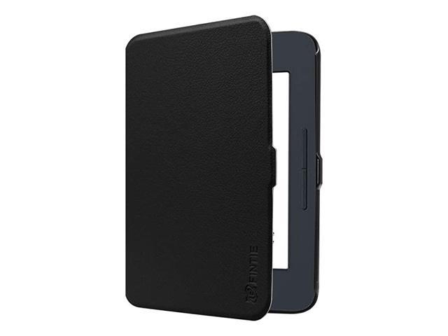 BLACK LEATHER CASE BARNES NOBLE NOOK COLOR COVER STAND 