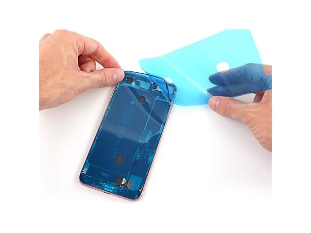 Ewparts 2 x Waterproof LCD Sealing Screen Adhesive Strips White Pre-Cut Adhesive Sticker Compatible with iPhone 8 