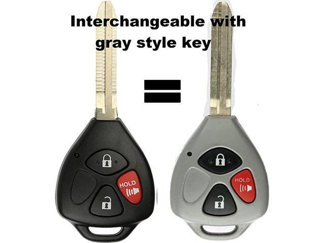 New Uncut Replacement Ignition Key Fob Keyless Entry Car Remote for MOZB41TG 