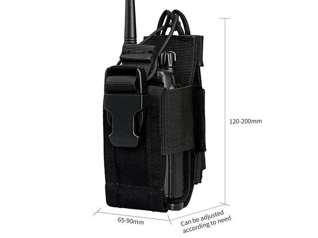 Versatile Radio Holder Interphone Case Molle Walkie Talkie Holster Tool Pouches 
