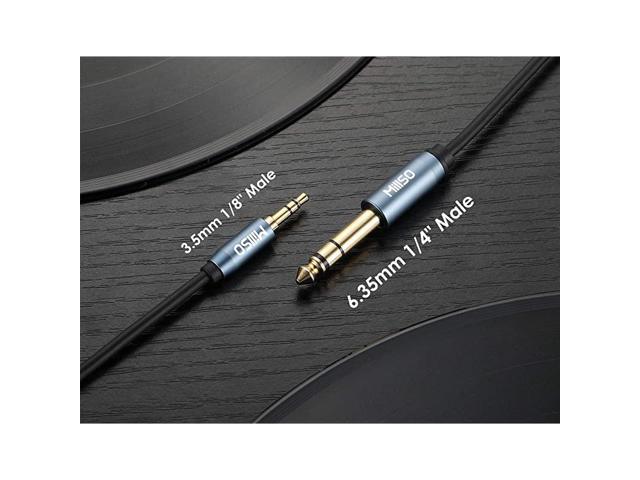 635mm Male 14 To 35mm Male 18 Trs Stereo Audio Cable 8 Ft Headphone Adapter 18 To 14 Adapter For 