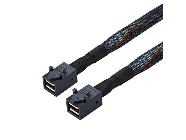 Internal Mini SAS HD Cable, Mini SAS SFF-8643 to SFF-8643 Cable, 3.3FT
