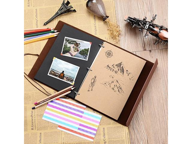 Memory-Map Personalised Map Scrapbook A5 A4 Travel Journal Gift Photo Album Guestbook 