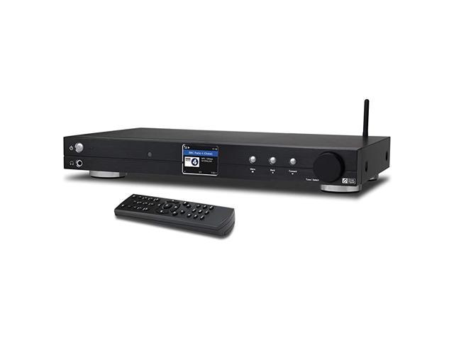 WiFi Internet Component Radio 430 mm FM Ethernet Bluetooth Receiver 24 Color Display with Digital Output to HiFi System Black - Newegg.com