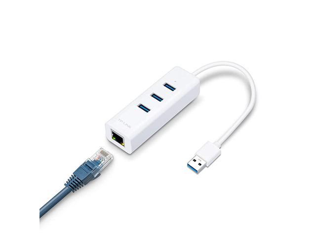 Usb 30 To Ethernet Adapter Portable 3port Usb Hub With 1 Gigabit Rj45 Ethernet Port Network 0359