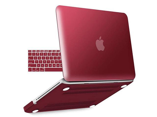 Macbook Pro 13 Inch Case A1278 Release 2012-2008, Plastic Hard Shell Case With Keyboard Cover For Apple Old Version Mac Pro 13 With Cd-Rom, Wine Red, P13Wr+1 - Newegg.com