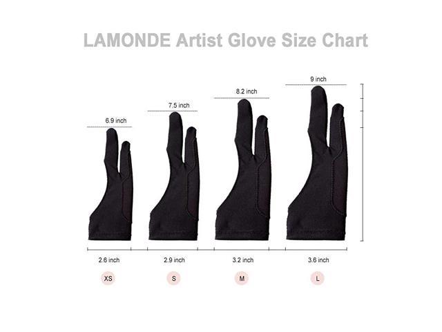 Artist Glove Drawing Glove Right Left Hand Palm Rejection Glove