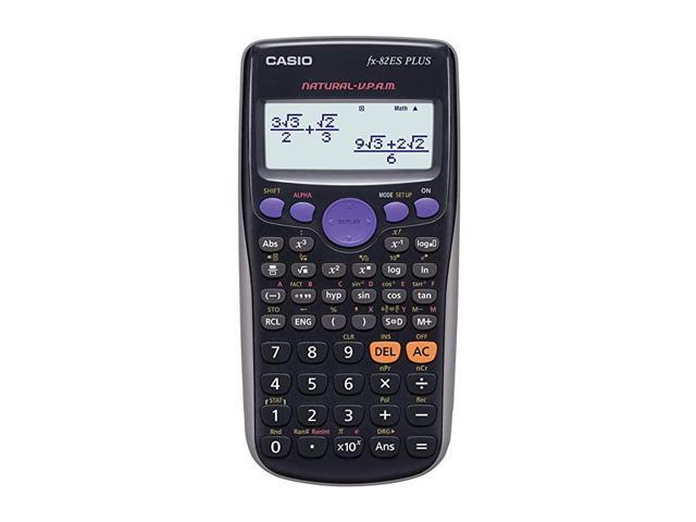 Fx es Fxes Plus Bk Display Scientific Calculations Calculator With 252 Functions Newegg Com